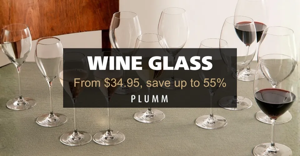 Plumm Glass - From $34.95, Save Up To 55%
